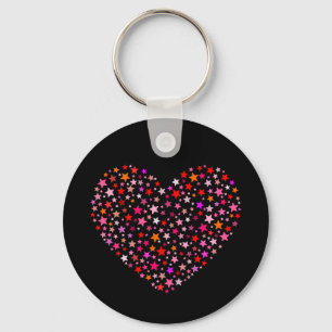 Porte-clés Stars Heart