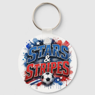 Porte-clés Stars & Stripes - surnom de l'équipe nationale amé