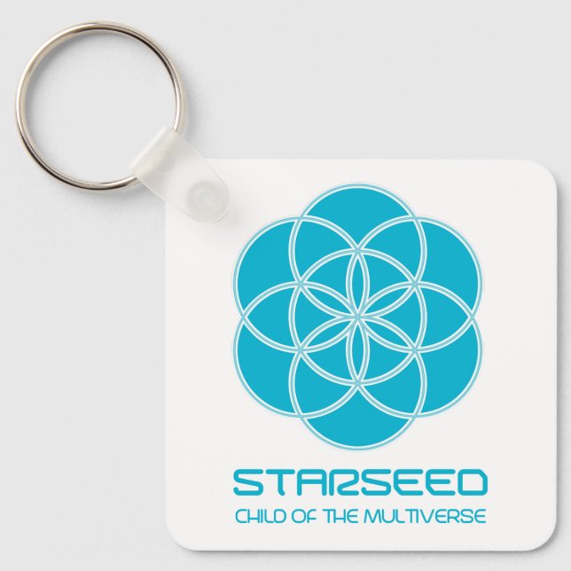 Porte-clés Starseed | Charme Enfant du Multivers (Recto)