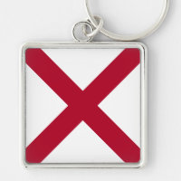 State Flag Alabama, St Andrew Crimson Cross