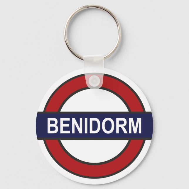 Porte-clés Station Benidorm (Recto)