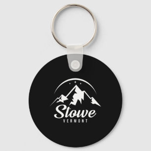 Porte-clés Station de ski de Stowe Vermont Ski Snowboard