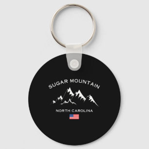 Porte-clés Station De Ski Sugar Mountain North Carolina Ski S