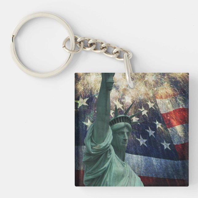 Porte-clés Statue de la Liberté (Devant)