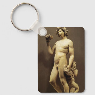 Porte-clés Statue de la Renaissance vintage Bacchus par Miche