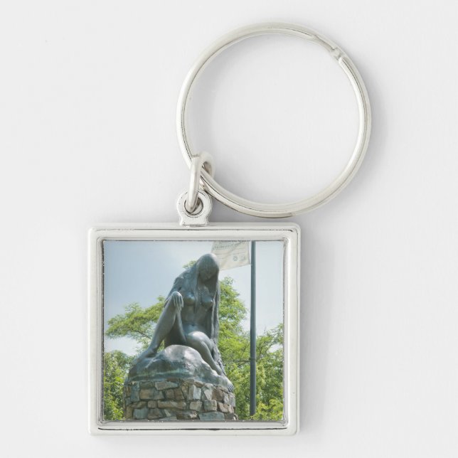 Porte-clés Statue de Lorelei (Devant)