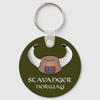 Porte-clés Stavanger Norvège Viking Casquette