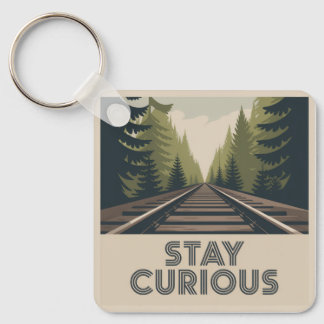 Porte-clés Stay Curious