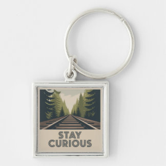 Porte-clés Stay Curious