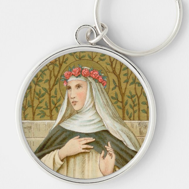 Porte-clés Ste Rose de Lima (BK 020) (Devant)