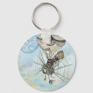 Porte-clés steampunk balloon