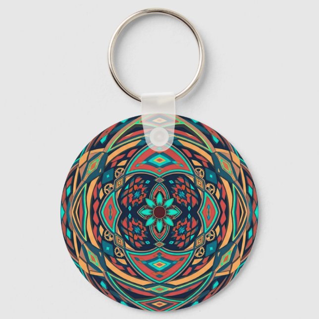 Porte-clés Steampunk tribal (Verso)