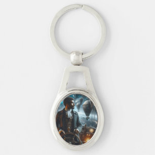 Porte-clés Steampunk Vintage Victorian Space