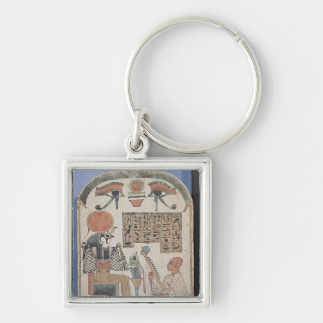 Porte-clés Stela du harpiste Djedkhonsuiuefankh (Devant)