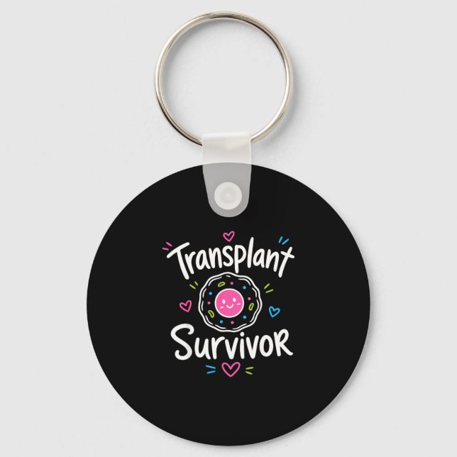 Porte-clés Stem cell transplant survivor  (Recto)