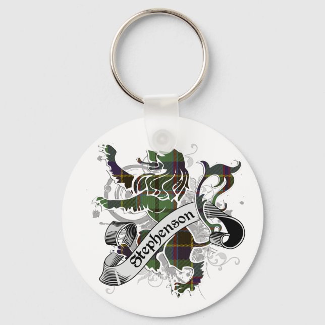 Porte-clés Stephenson Tartan Lion (Recto)