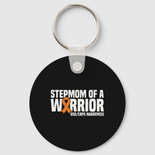 Porte-clés Stepmere D'Un Guerrier Orange Ribbon Rsdcrps Décer