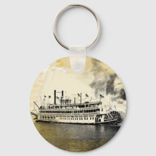 Porte-clés Stern Wheeler vintage de La Nouvelle-Or