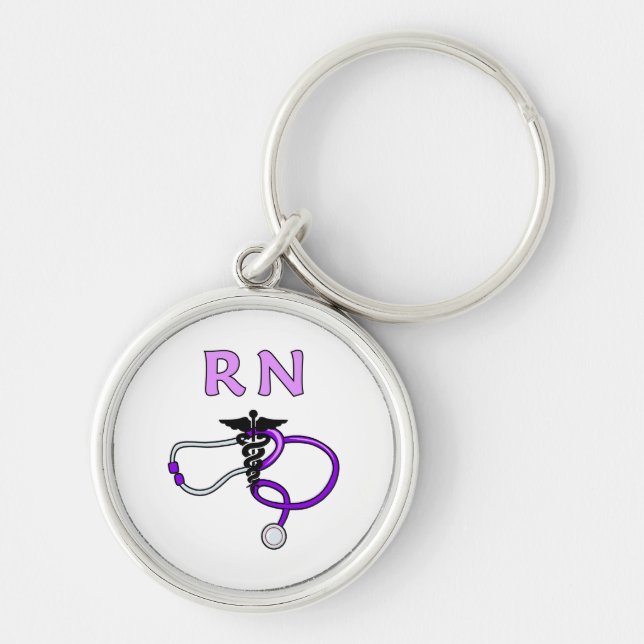 Porte-clés Stéthoscope de RN (Devant)