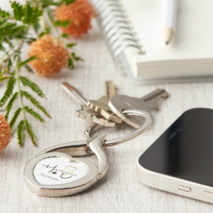 Porte-clés Stethoscope Heartbeat Médicale