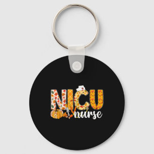 Porte-clés Stéthoscope NICU Nurse Fall Yall Autumn Leaves Tha