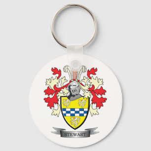 Porte-clés Stewart Family Crest Armoiries
