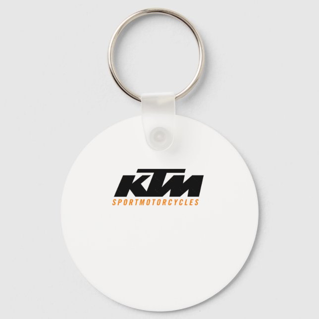 Porte-clés Sticker du logo Ktm2 (Recto)