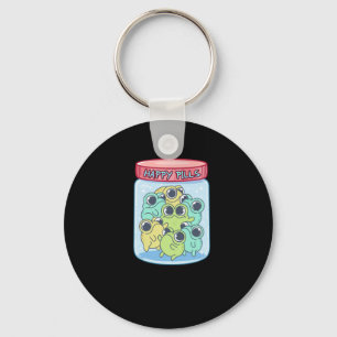 Porte-clés Sticker Frogs Happy Pills