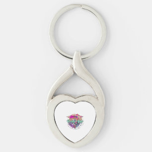 Porte-clés Sticker pour la vie infirmière 1