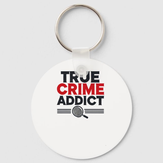 Porte-clés Sticker pour toxicomane (Recto)