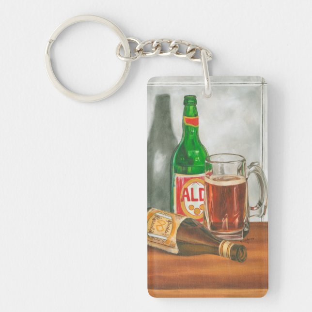 Porte-clés Still Life with Beer par Jennifer Goldberger (Devant)