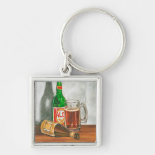 Porte-clés Still Life with Beer par Jennifer Goldberger