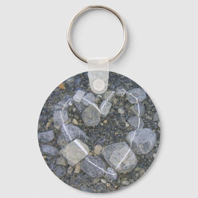 Porte-clés Stone Heart Keychain (Recto)
