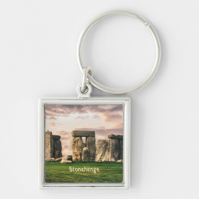 Porte-clés Stonehenge Angleterre Royaume-Uni (Devant)