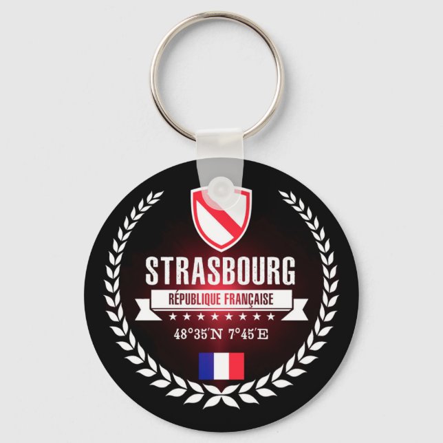 Porte-clés Strasbourg (Recto)