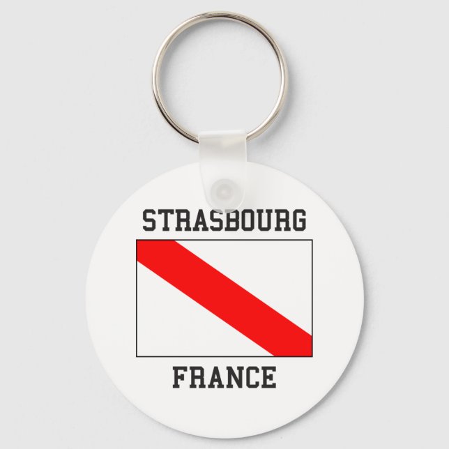 Porte-clés Strasbourg France (Recto)