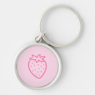 Porte-clés Strawberry light pink