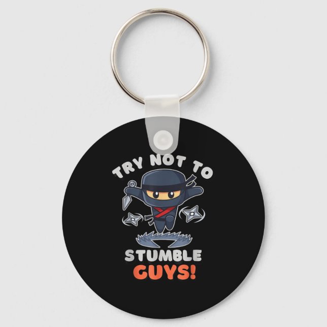 Porte-clés Stumble Guys Ninjas Jeux Stumble Guys Tee Kids (Recto)