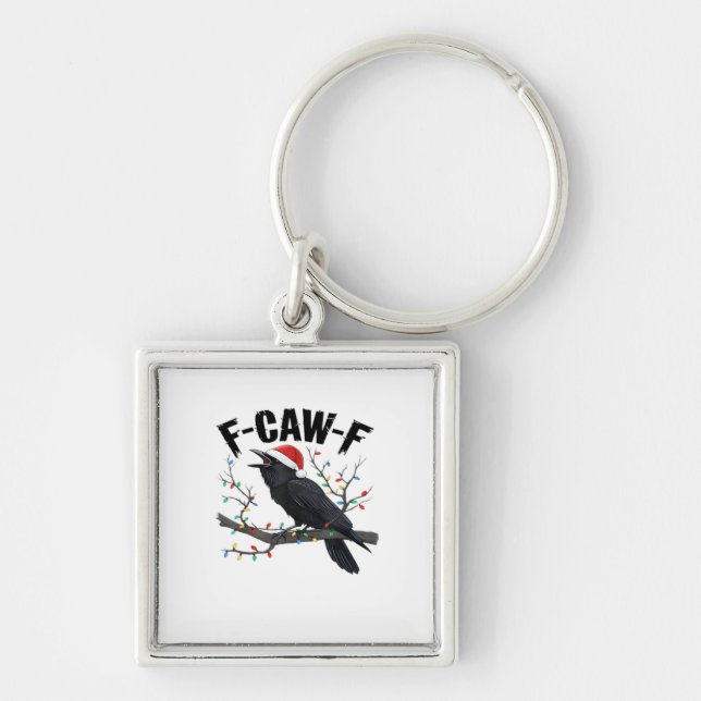 Porte-clés Style créatif décontracté essentiel F Caw F (Devant)