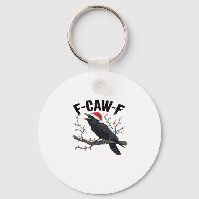 Porte-clés Style créatif décontracté essentiel F Caw F (Recto)