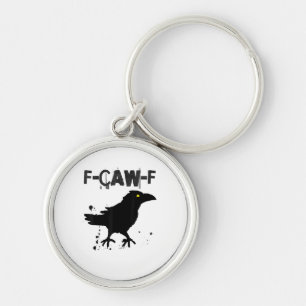 Porte-clés Style Créatif Humour Corbeau Café Grunge