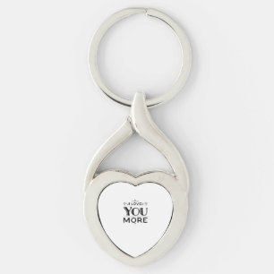 Porte-clés Style de conception artistique « amour pour toi » 