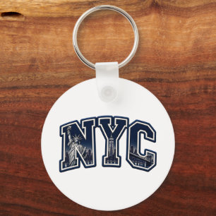 Porte-clés Style de rue vintage de New York City 