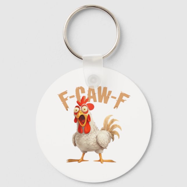 Porte-clés Style esthétique classique F-Caw-F (Recto)