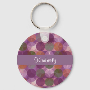 Porte-clés Style moderne de monogramme