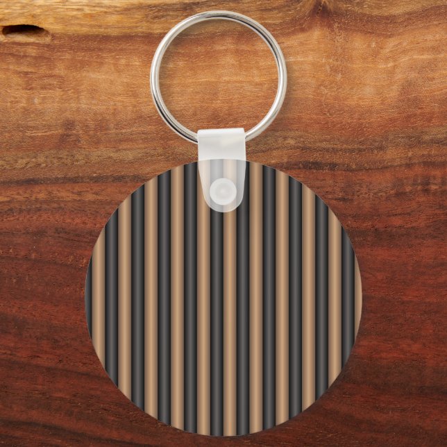 Porte-clés Style moderne Grillades Brown grillées avec profon (Verso)
