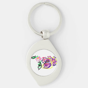 Porte-clés Style paon