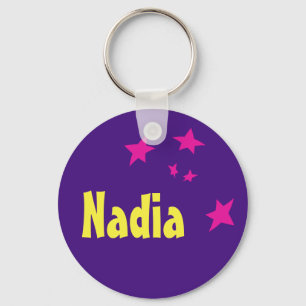 Porte-clés Style Stars Design Cool personnalisé 80s 90s