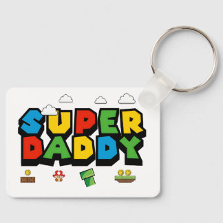 PORTE-CLÉS STYLE SUPER DADDY MARIO