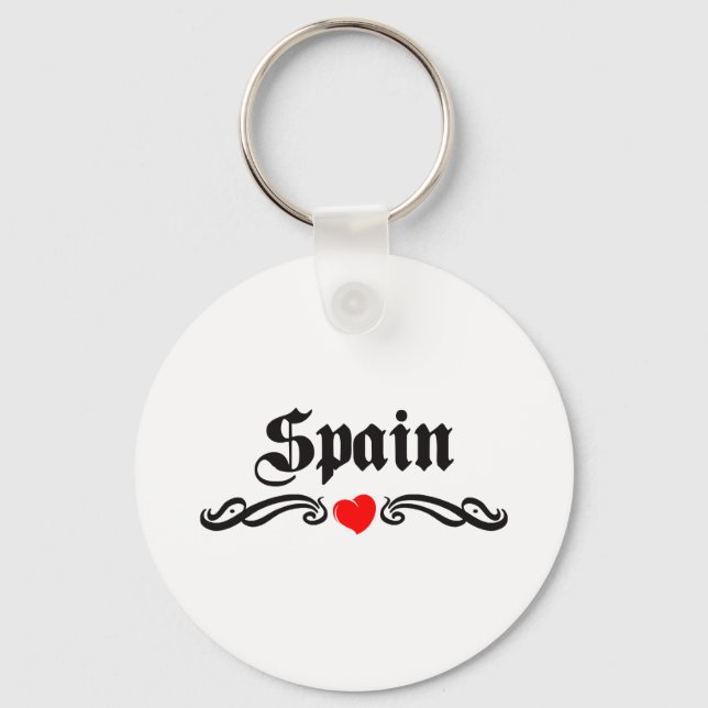 Porte-clés Style tatouage espagnol (Recto)